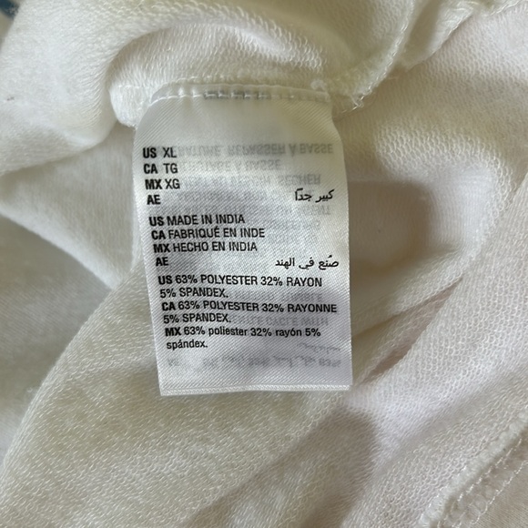 Macy’s Style & Co XL Women’s Sweatshirt “Vacay” Graphics Cold Weather Coming - Picture 10 of 11